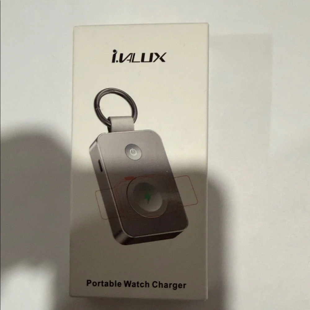 I.VALUX 2000mAh Portable Keychain Charger for Apple Watch Series 10/9/8/7/6/5